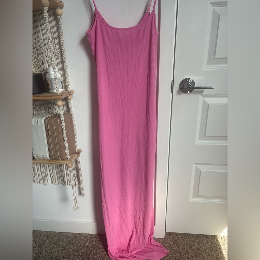 SKIMS soft lounge slip dress